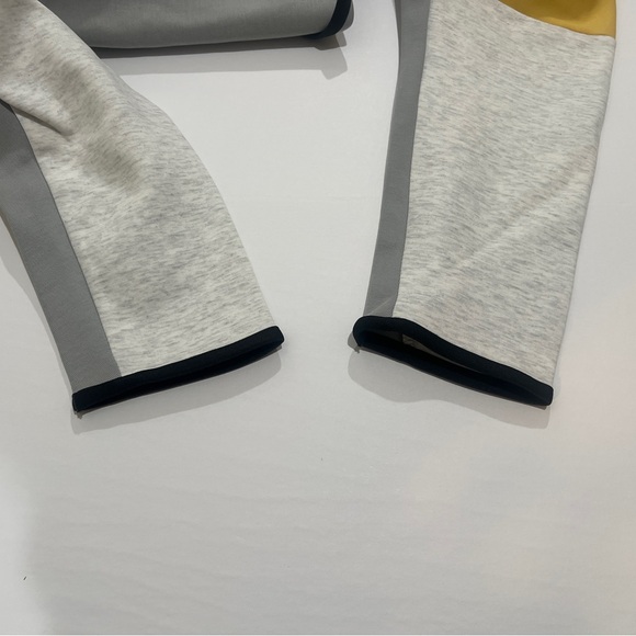 Nike, Tech Fleece, CU4489 077, Grey, Yellow & White - Picture 8 of 14